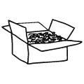  Jako wypełniacz kartonów do wysyłki zamówień internetowych stosujemy pozostałości makulaturowe/odpady kartonowe